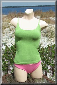 Women's Eco-Friendly Hemp The Helena bikini top.