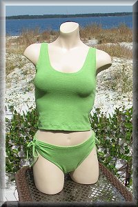 Women's Eco-Friendly Hemp The Rachel bikini top.
