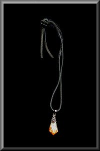 Garnet Crown Citrine Necklace.